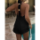 Women'S Summer Solid Loose Fit Sexy- Backless Halt 7