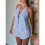 Women'S Summer Solid Loose Fit Sexy- Backless Halt 7