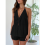 Women'S Summer Solid Loose Fit Sexy- Backless Halt 5