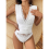 Women'S See Through Lace Bodysuits Sleeveless Deep 5