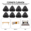 200 Pcs Shipping Box Corner Protectors Plastic Pac 3