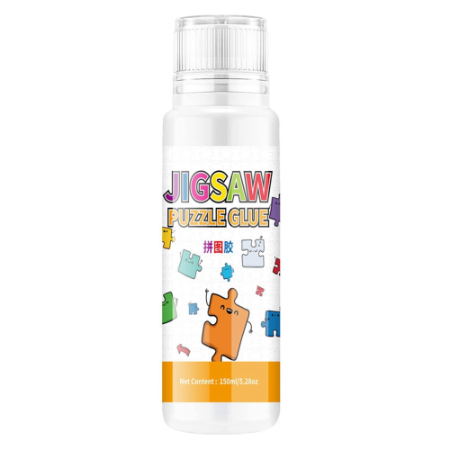 Jigsaw Puzzle Glue, 150ML Glue with Sponge Head, N