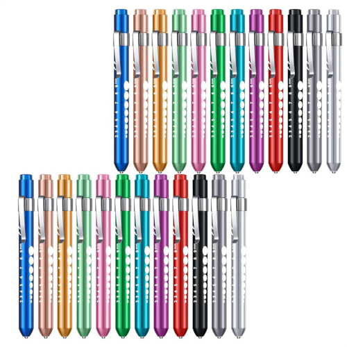 24 Pack C for Nurse Reusable Pen Light with Pupil 1
