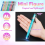 24 Pack C for Nurse Reusable Pen Light with Pupil 6