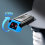 Induction Headlight for Night Fishing Hat Brim Cli 5