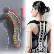 (L)Best Posture Corrector For Men And Women: Treat Humpback Improve Bad Posture
