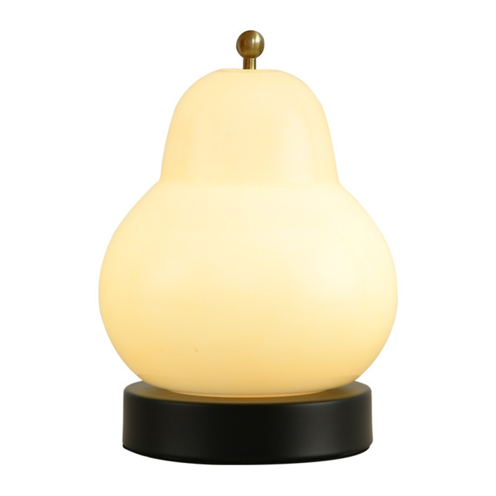 Pear Shaped Glass Table Lamp Suitable for Bedside-image-OPC-PJFJQZS-NEW