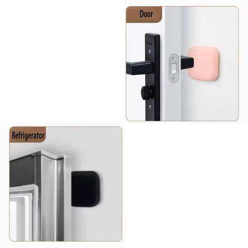 Silicone Door Stopper Wall Protector Pads - Self-A 2