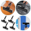 4 Pcs Rubber Roller Black Brayer Rollers Ink for G 8