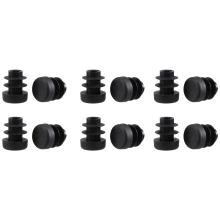 12 Pcs Plastic 12mm Pipe End Blanking Caps Bung Tu
