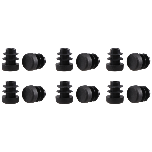 12 Pcs Plastic 12mm Pipe End Blanking Caps Bung Tu