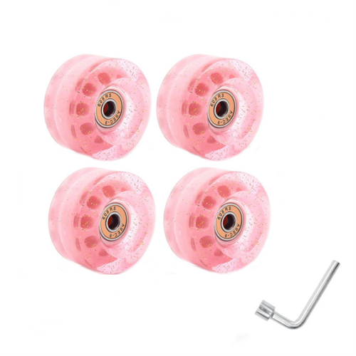 4-Piece 32 x 58mm 82A Roller Skate Wheels with Bea 1