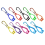 10 Pcs Multifunctional Gloves Clip Hanger Work Saf 3