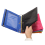 8 Pcs 3 Ring Zipper Pencil Pouch Colorful Fabric C 4