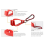 10 Pcs Multifunctional Gloves Clip Hanger Work Saf 4