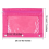8 Pcs 3 Ring Zipper Pencil Pouch Colorful Fabric C 5