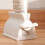Toothpaste Squeezer Set Of 2 Rolling Tube Toothpaste Holder Stand Bathroom Organizer (white) 2