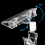 30PCS Clear Sign Clips for Display, Holder Retail, 8