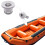 6 Holes Inflatable Boat Raft Boating Drifting Cano 5
