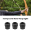 37 Degree Compound Bow Peep Housing Aperture Kit C 6