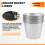Disposable Grease Bucket Liners Fit for Wood Fired 7