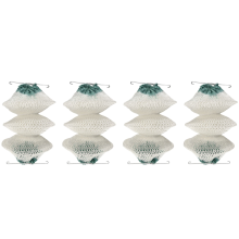 4 Pack Gas Lantern Mantles Bulk Accordion Shape 95