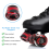 8 Pack LED Wheel Roller Skate Wheels with Bearings 7