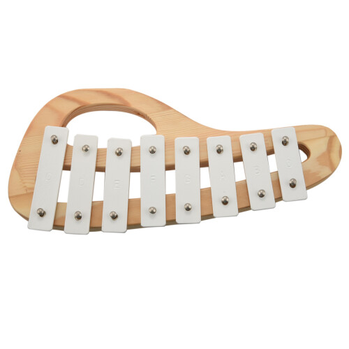 Hand Knock Xylophone Glockenspiel with Mallets 8 T 2