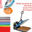 5Pcs/Set 3 Sizes Heat Pressing Transfer Pillow PTF 7