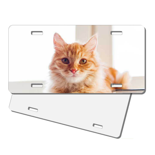 14 Pack Sublimation License Plate Blanks, Thicknes