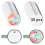 30 PCS Sublimation Hardboard Name Plates Blanks fo 3