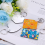 120 Pcs Square Sublimation Keyring Blanks Set with 8