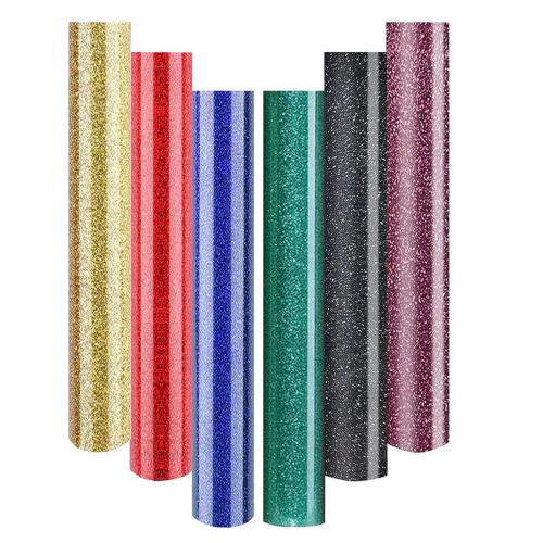 Glitter Vinyl Heat Transfer 3D, Metallic Sheets Ir 1