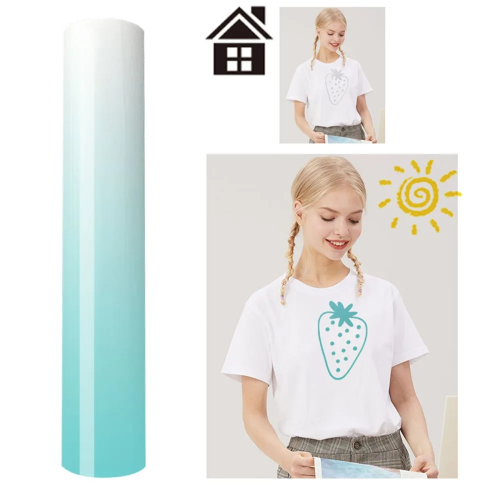 UV Color Change PU Heat Transfer Vinyl Sunlight-Se 2