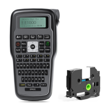 E1000 Label Maker Printer QWERTY Keyboard Symbols