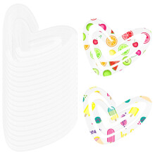 20 Pack Sublimation Paper Clips 3.1 X 2.7 Inch Acr
