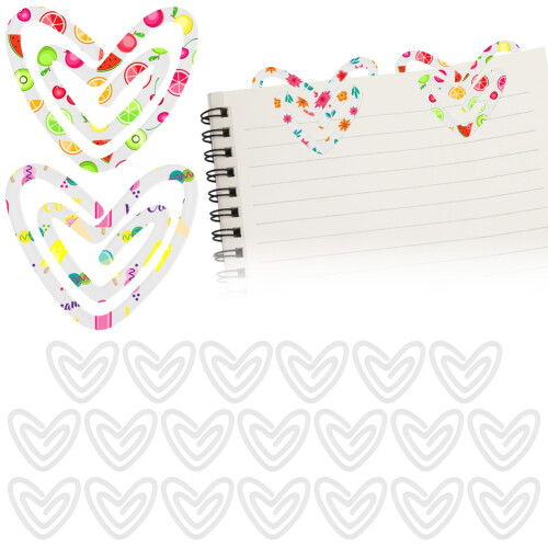 20 Pack Sublimation Paper Clips 3.1 X 2.7 Inch Acr 2