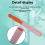 Wooden Rubber Mallet Stick Professional Beater Cry 4