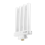 220V 27W 4 Pin Rows 6500K Double-H Quad Tube Compa 1