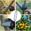 4Pcs Mini Chainsaw Chain 4 Inch Guide Saw 1/4 LP P 2