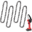4Pcs Mini Chainsaw Chain 4 Inch Guide Saw 1/4 LP P 6