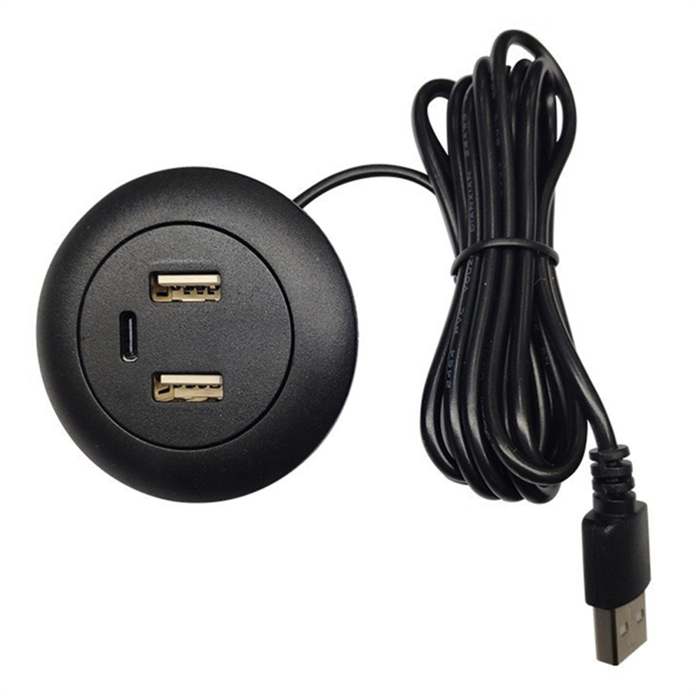 Desktop Hole Embedded Usb Hub Type-C Charger Split 4852876796831