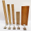 100 PCS Metal Wick Sustainer,Wick Holder for Wood 6