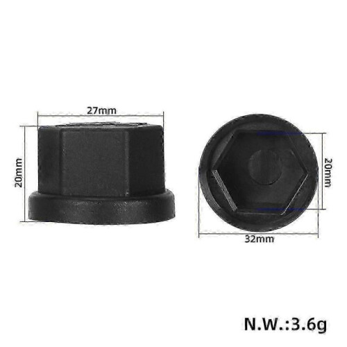 2 Pcs Electric Scooter Screw Nut Cap for Kukirin G2 Master - Replacement Parts 1