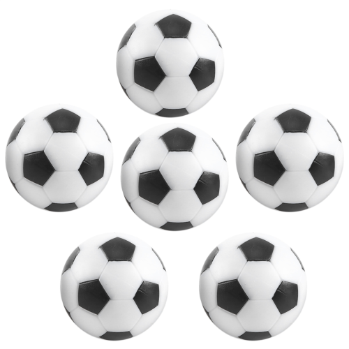 6PCS Small Football Style Table Ball Foosball Hard 2