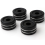 4Pcs 40X20Mm Aluminum HiFi AMP Speaker Isolation S 4