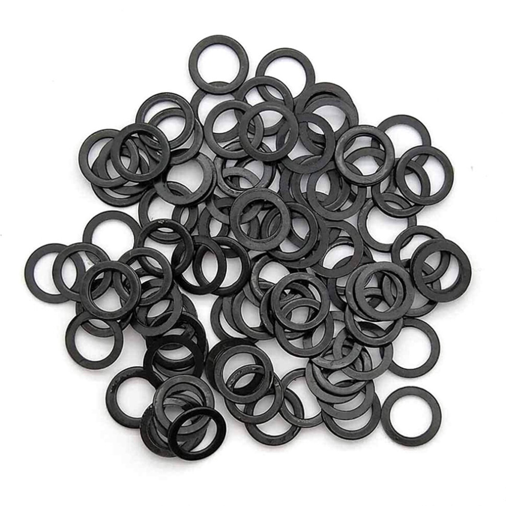 100 Pcs Standard Skateboard Bulk Bearing Spacers/S 4851229036297