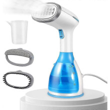 Steamer for Clothes,1500w Travel Garment Steamer Fabric Wrinkles Remover with 280ml Water Tank, 15s Fast Heat-up Steam Iron for Clothes Ideal for Home