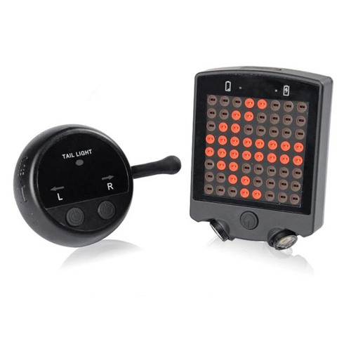 Bike Warning Tail Light USB Rechargeable Smart Wir 1