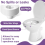 10Pcs Urine Collection Hat for Toilet Stool Sample 6